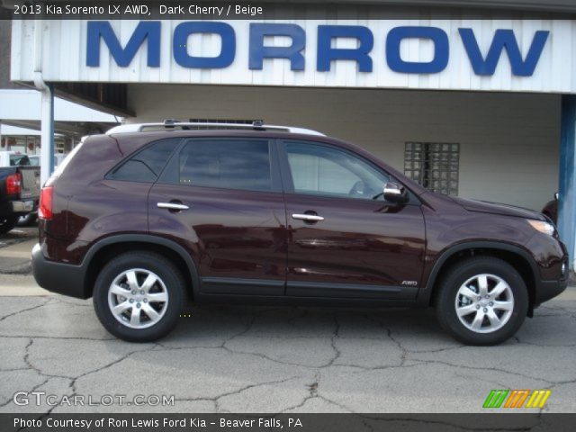 2013 Kia Sorento LX AWD in Dark Cherry