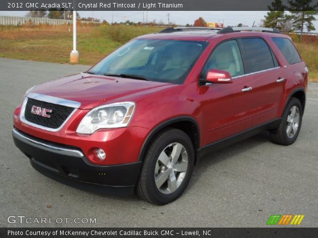 2012 GMC Acadia SLT in Crystal Red Tintcoat