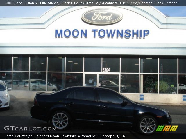 2009 Ford Fusion SE Blue Suede in Dark Blue Ink Metallic