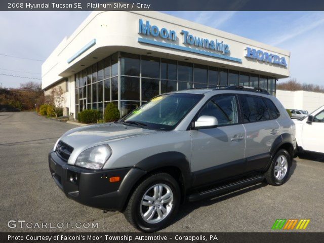 2008 Hyundai Tucson SE in Platinum Silver