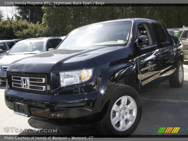 2006 Honda Ridgeline RTL in Nighthawk Black Pearl