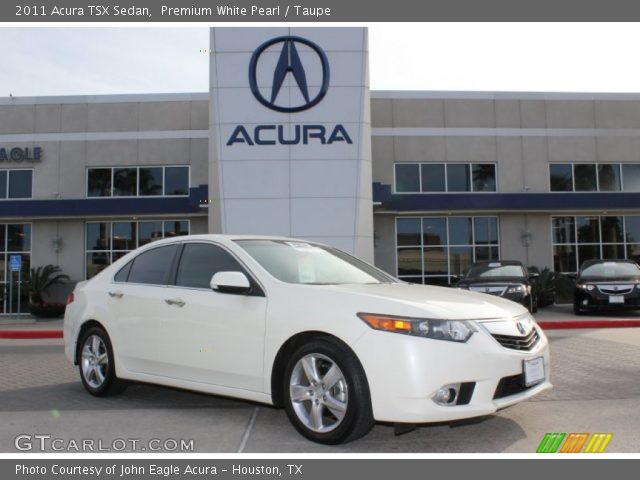 2011 Acura TSX Sedan in Premium White Pearl