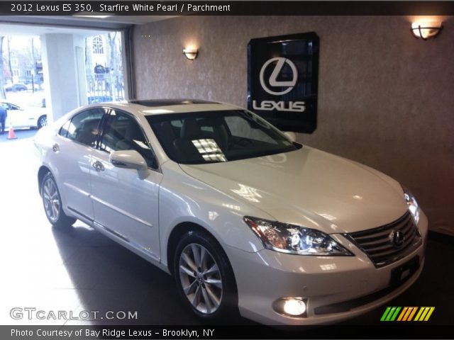 2012 Lexus ES 350 in Starfire White Pearl