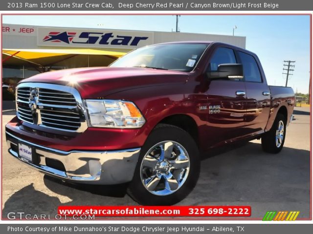 2013 Ram 1500 Lone Star Crew Cab in Deep Cherry Red Pearl