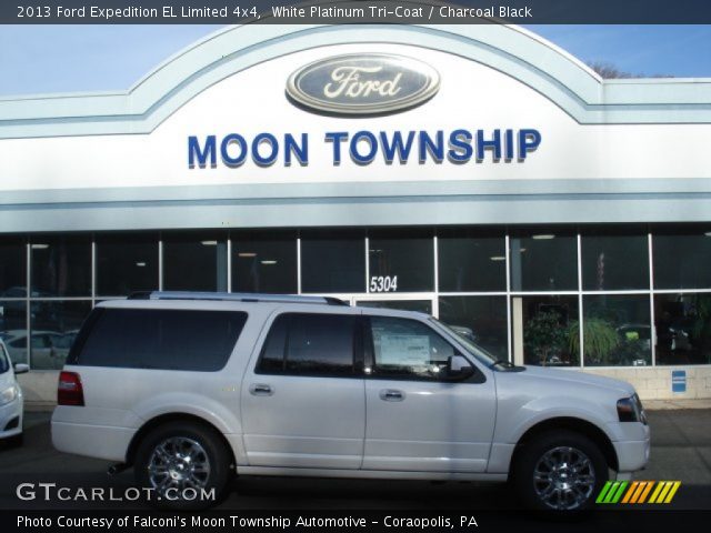 2013 Ford Expedition EL Limited 4x4 in White Platinum Tri-Coat