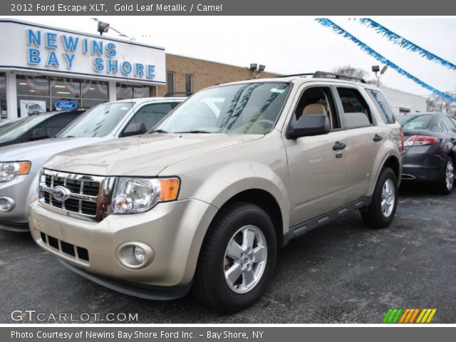 2012 Ford Escape XLT in Gold Leaf Metallic