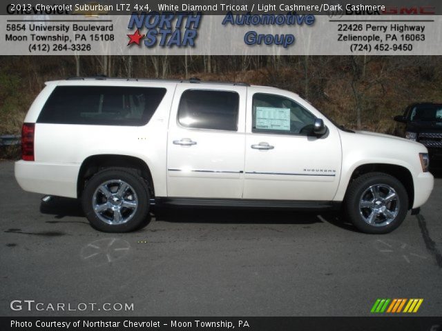 2013 Chevrolet Suburban LTZ 4x4 in White Diamond Tricoat