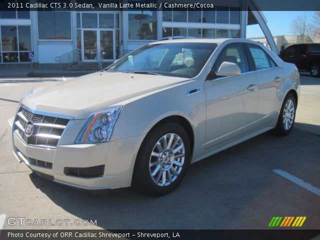 2011 Cadillac CTS 3.0 Sedan in Vanilla Latte Metallic