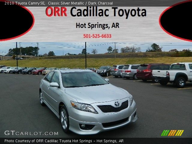 2010 Toyota Camry SE in Classic Silver Metallic