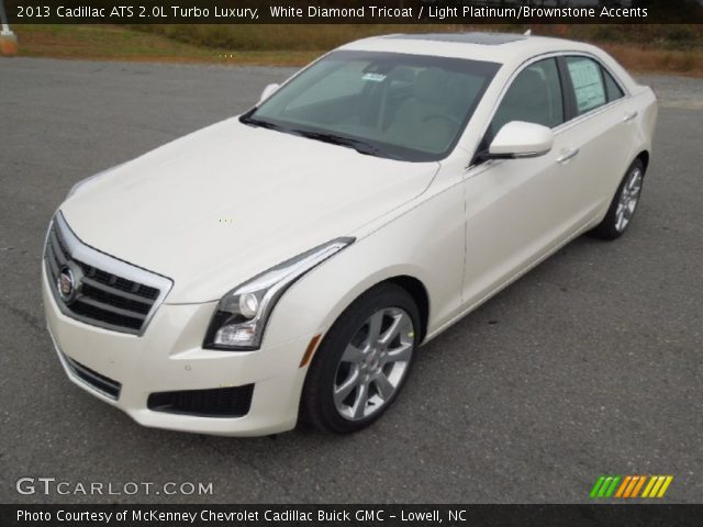 2013 Cadillac ATS 2.0L Turbo Luxury in White Diamond Tricoat