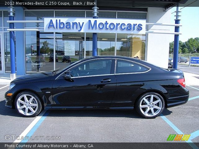 2012 Mercedes-Benz C 250 Coupe in Black