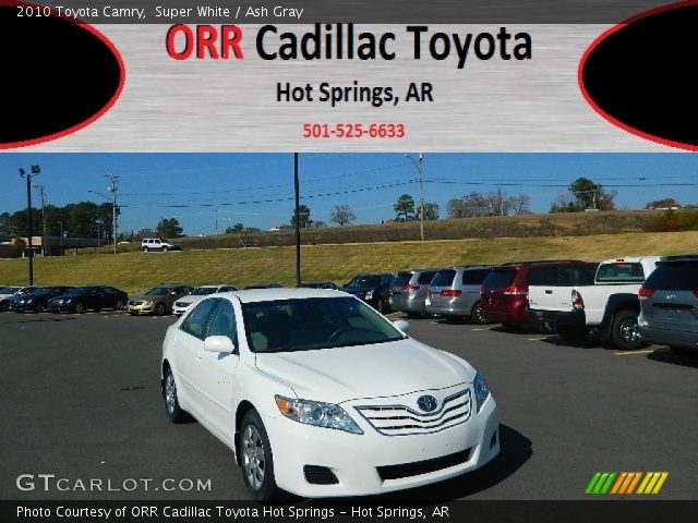2010 Toyota Camry  in Super White