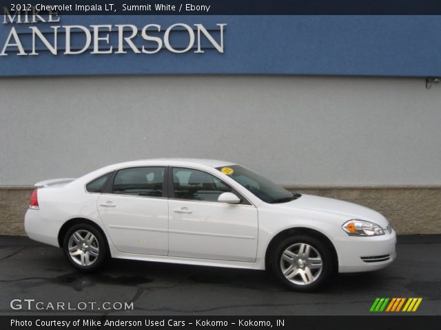 2012 Chevrolet Impala LT in Summit White