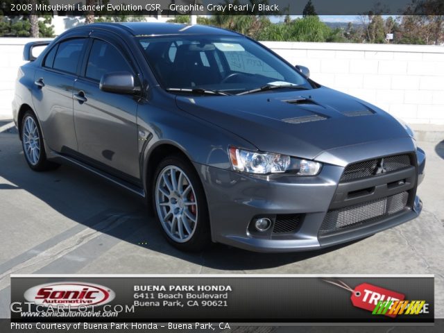 2008 Mitsubishi Lancer Evolution GSR in Graphite Gray Pearl