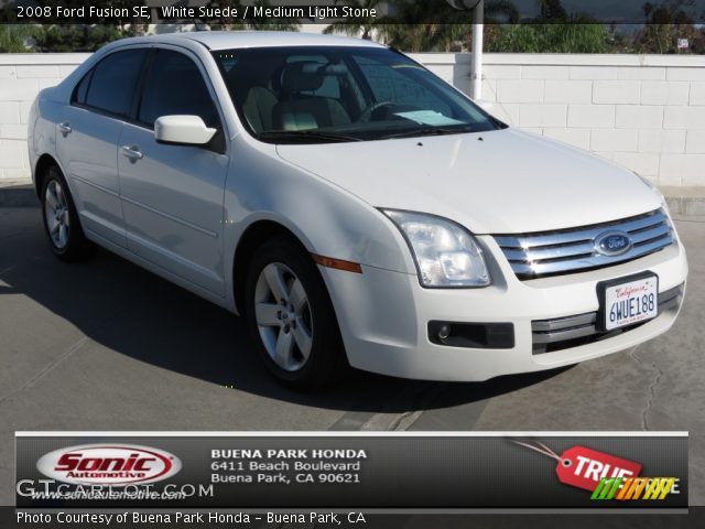 2008 Ford Fusion SE in White Suede