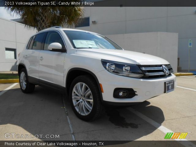 2013 Volkswagen Tiguan SE in Candy White