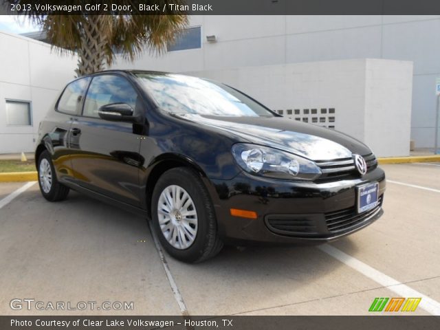 2013 Volkswagen Golf 2 Door in Black