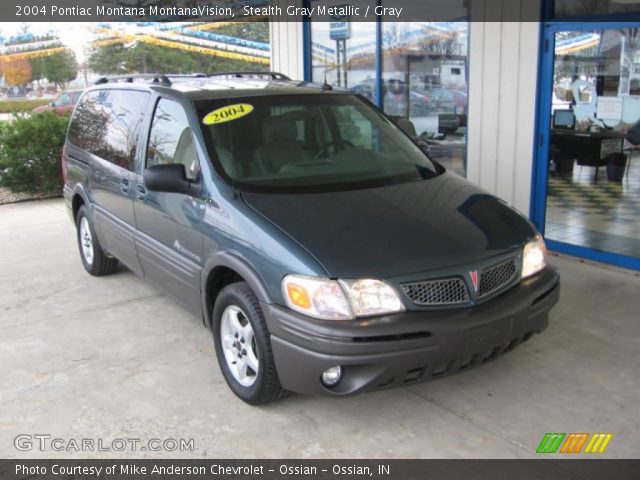 2004 Pontiac Montana MontanaVision in Stealth Gray Metallic