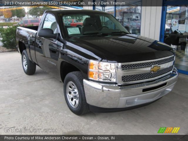 2013 Chevrolet Silverado 1500 LS Regular Cab in Black