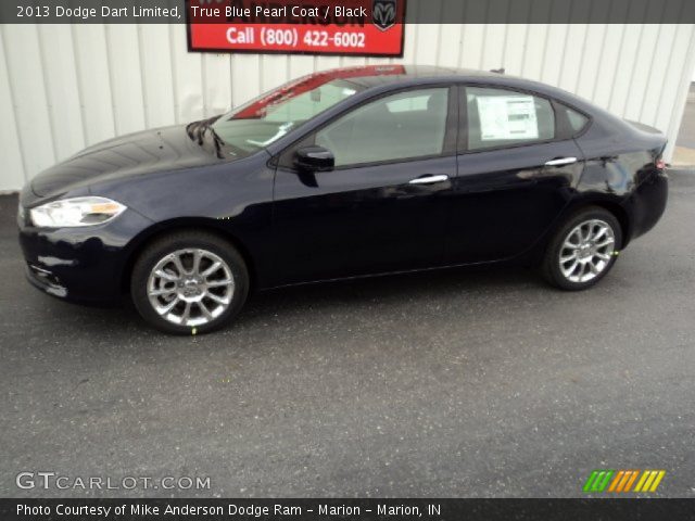 2013 Dodge Dart Limited in True Blue Pearl Coat