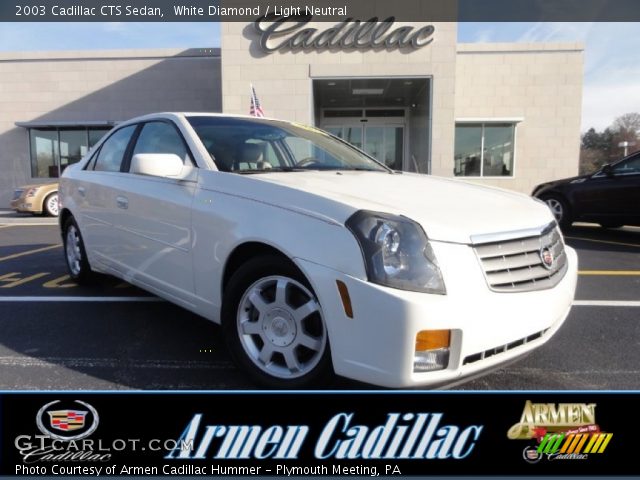 2003 Cadillac CTS Sedan in White Diamond