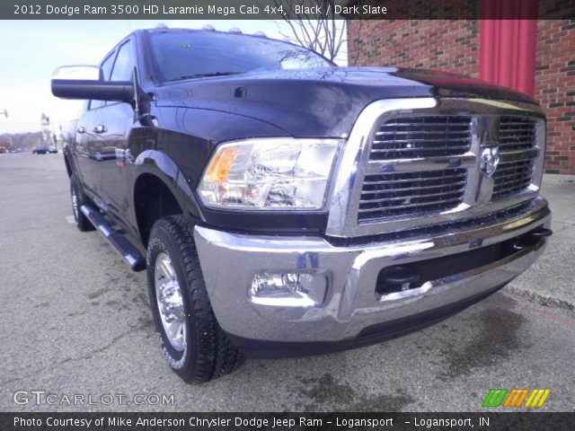 2012 Dodge Ram 3500 HD Laramie Mega Cab 4x4 in Black
