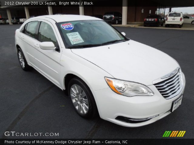 2012 Chrysler 200 LX Sedan in Bright White