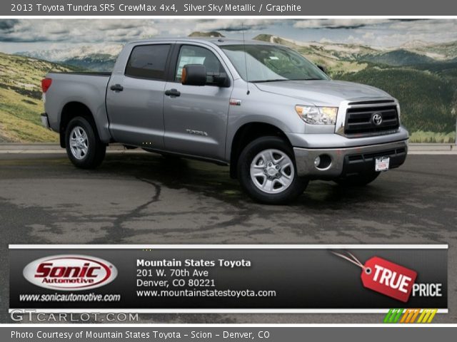 2013 Toyota Tundra SR5 CrewMax 4x4 in Silver Sky Metallic