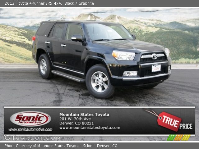 2013 Toyota 4Runner SR5 4x4 in Black