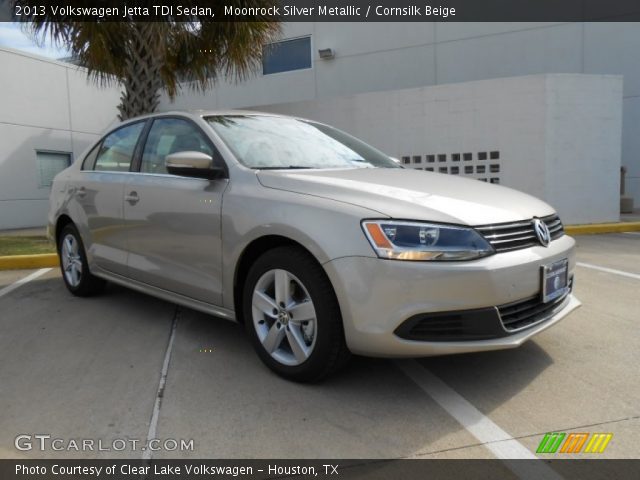 2013 Volkswagen Jetta TDI Sedan in Moonrock Silver Metallic