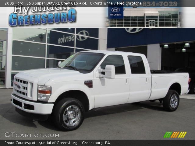 2009 Ford F350 Super Duty XL Crew Cab 4x4 in Oxford White