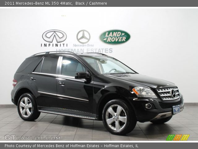 2011 Mercedes-Benz ML 350 4Matic in Black