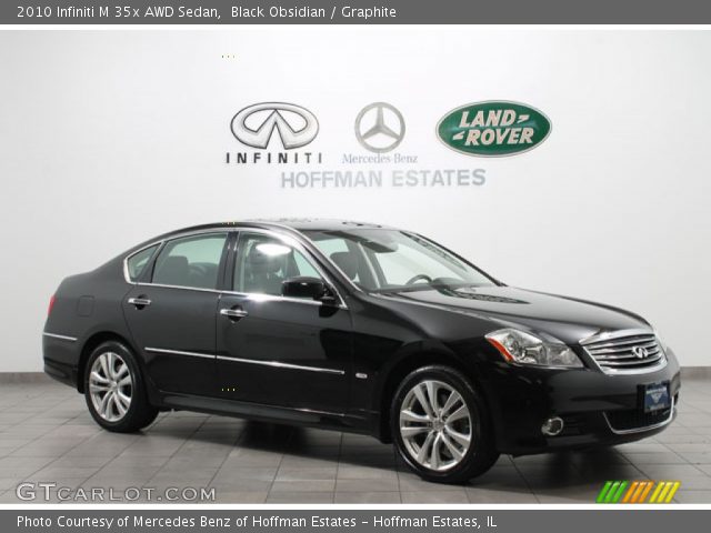 2010 Infiniti M 35x AWD Sedan in Black Obsidian