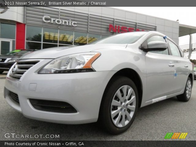 2013 Nissan Sentra SV in Brilliant Silver Metallic