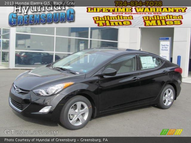 2013 Hyundai Elantra GLS in Black