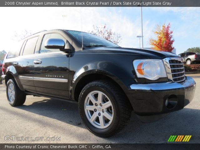 2008 Chrysler Aspen Limited in Brilliant Black Crystal Pearl