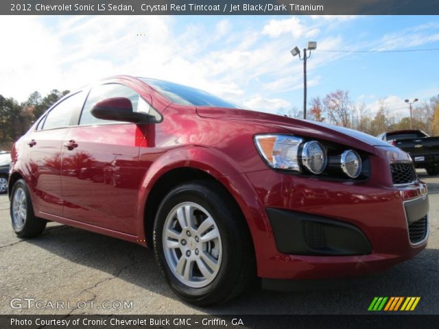 2012 Chevrolet Sonic LS Sedan in Crystal Red Tintcoat