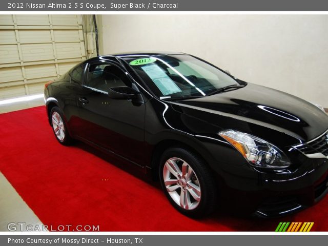 2012 Nissan Altima 2.5 S Coupe in Super Black