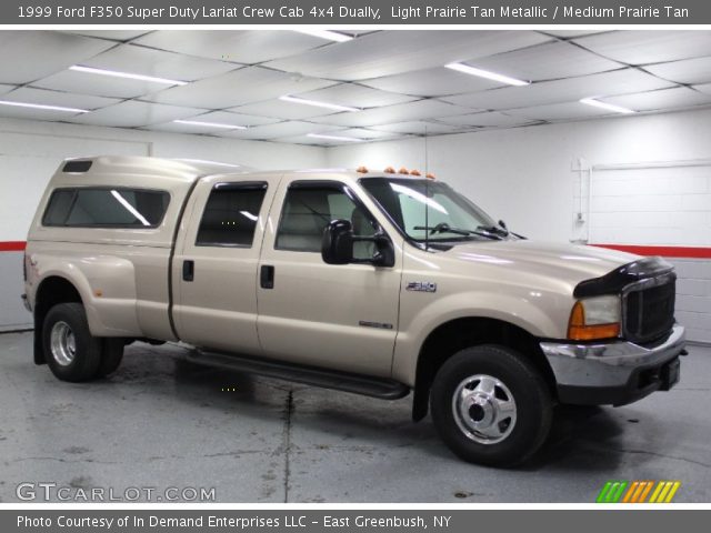 1999 Ford F350 Super Duty Lariat Crew Cab 4x4 Dually in Light Prairie Tan Metallic