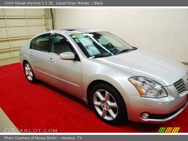 2006 Nissan Maxima 3.5 SE in Liquid Silver Metallic