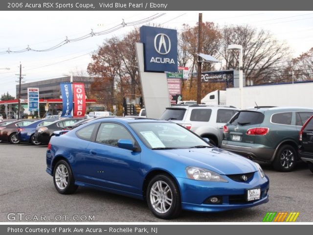 2006 Acura RSX Sports Coupe in Vivid Blue Pearl