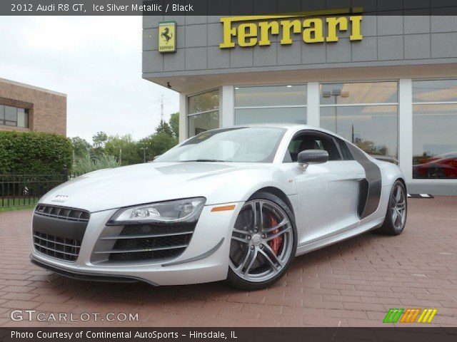 2012 Audi R8 GT in Ice Silver Metallic