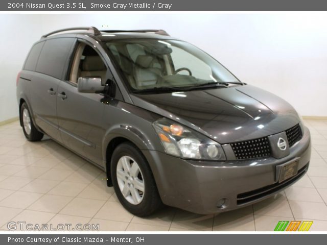 2004 Nissan Quest 3.5 SL in Smoke Gray Metallic