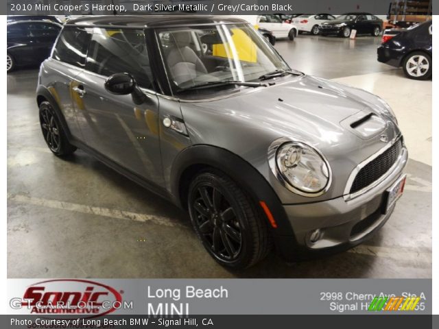 2010 Mini Cooper S Hardtop in Dark Silver Metallic