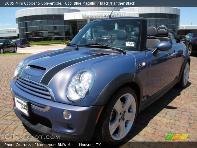 2005 Mini Cooper S Convertible in Cool Blue Metallic