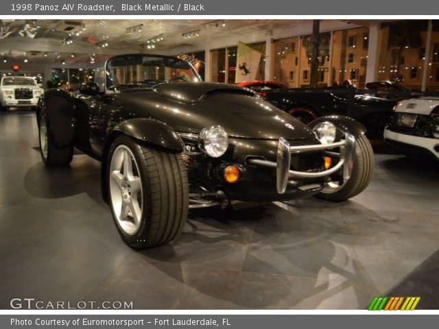 1998 Panoz AIV Roadster in Black Metallic
