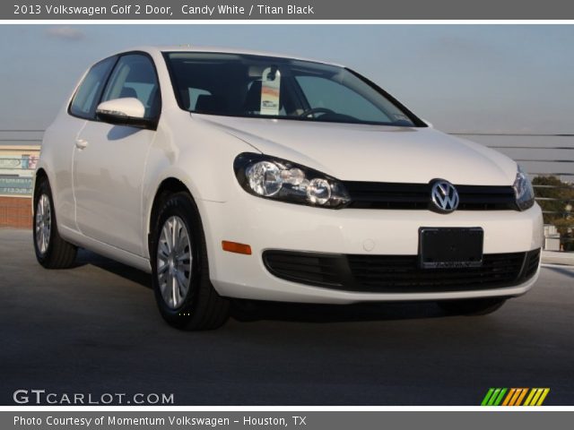 2013 Volkswagen Golf 2 Door in Candy White