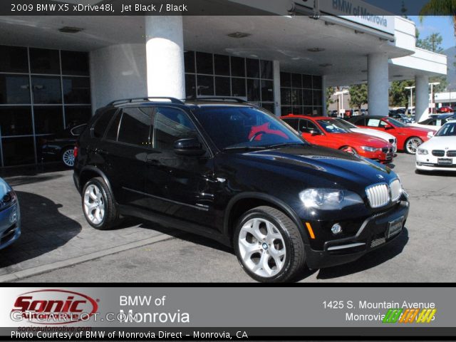 2009 BMW X5 xDrive48i in Jet Black