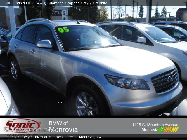 2005 Infiniti FX 35 AWD in Diamond Graphite Gray