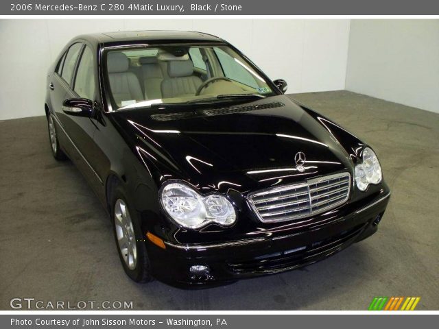 2006 Mercedes-Benz C 280 4Matic Luxury in Black
